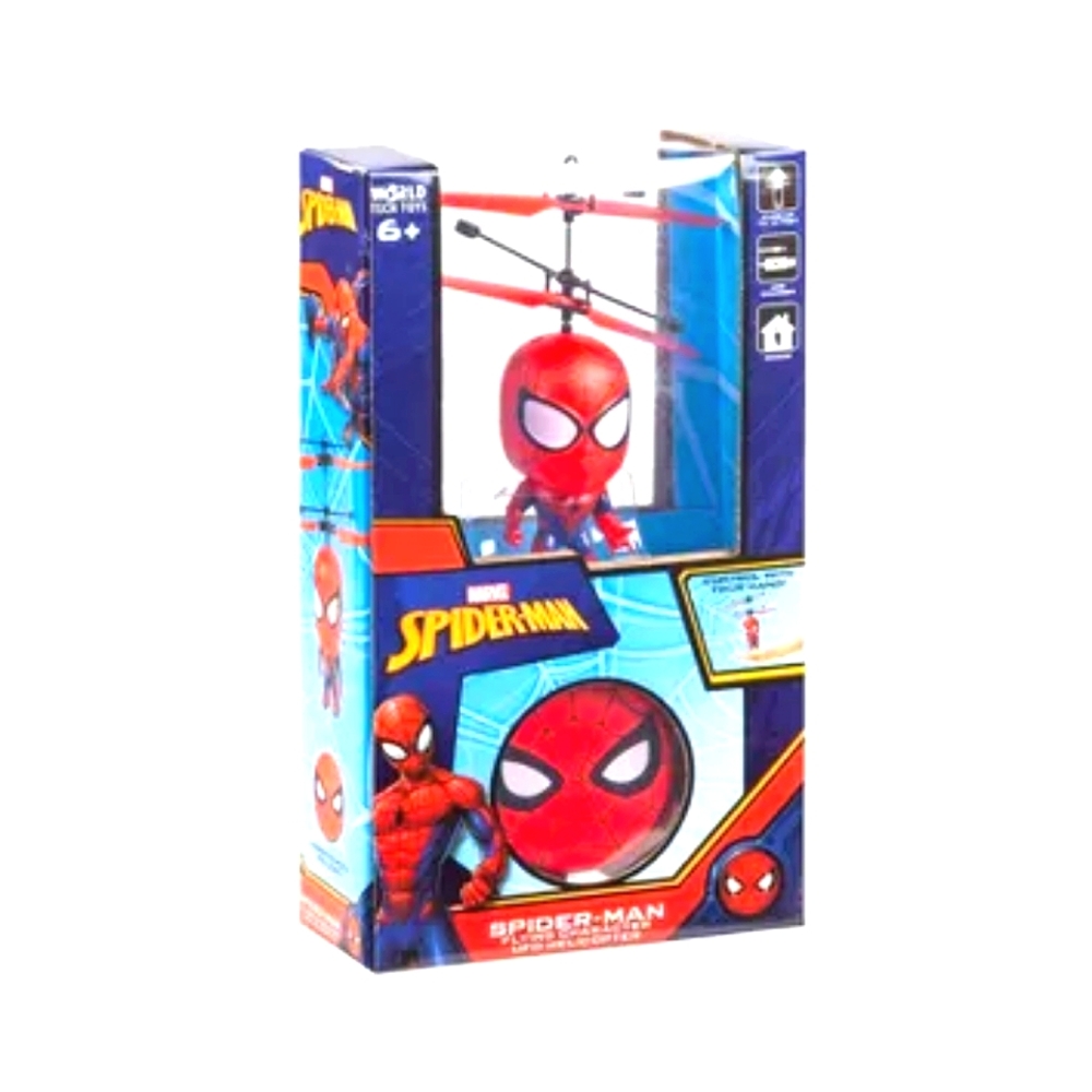 Spider-Man World Tech Marvel 3.5” Flying Figure UFO Helicopter